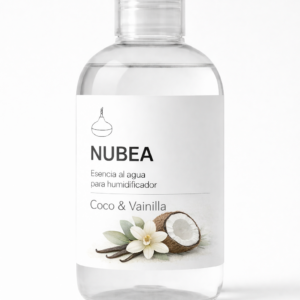 Esencia para humidificador Coco y Vainilla Nubea en frasco